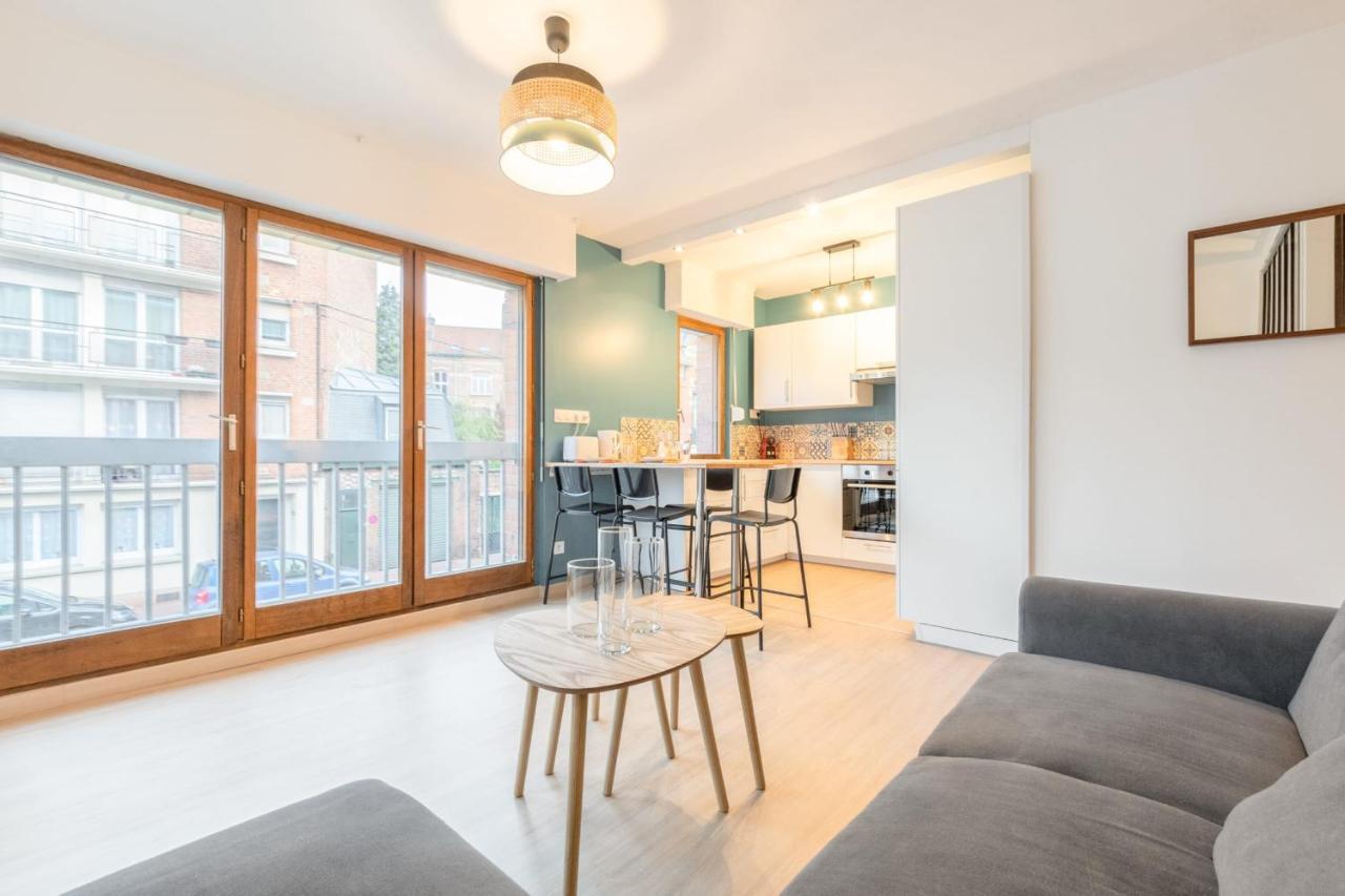 Lille Cormontaigne - Beautiful Apartment Bright And Equipped Parking ! Dış mekan fotoğraf